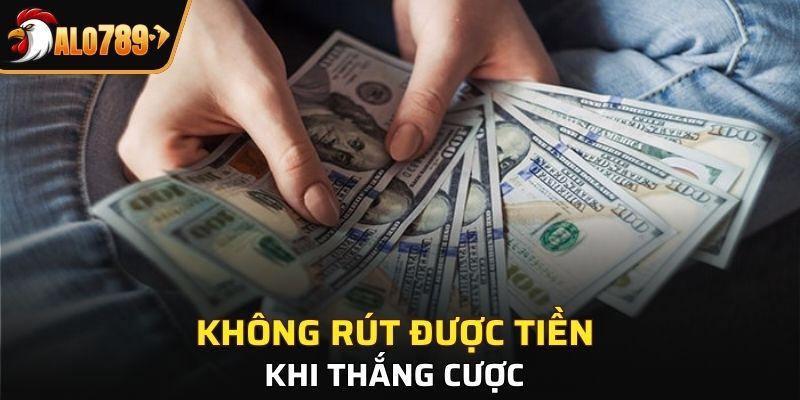 Lý do là bởi vì họ không thể rút tiền khi thắng cược