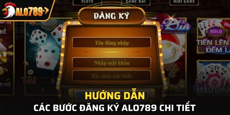 Hướng dẫn các bước tạo tài khoản nhà cái Alo789